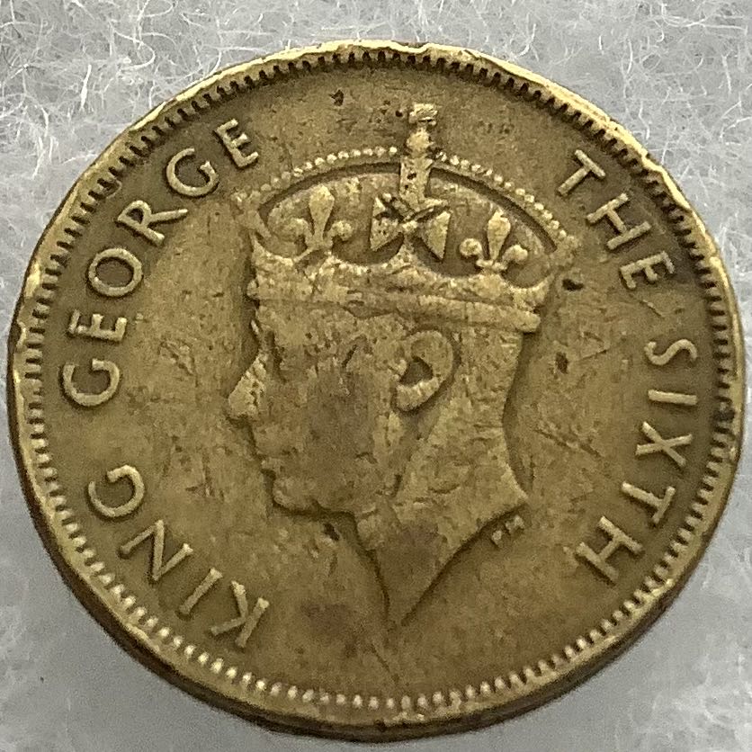 Hong Kong 10 Cents 1948  coin collectible - Main Image 4