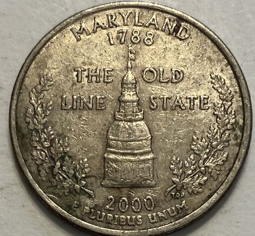 Quarter State- Maryland  coin collectible - Main Image 2