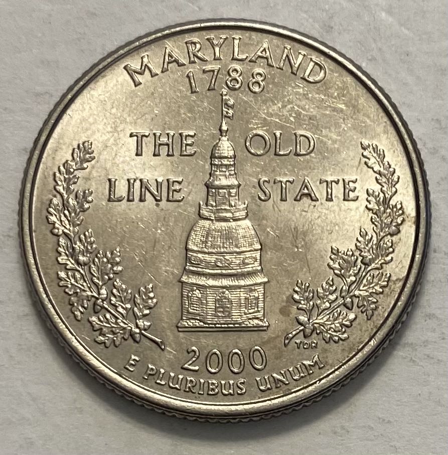 Quarter State- Maryland  coin collectible - Main Image 2
