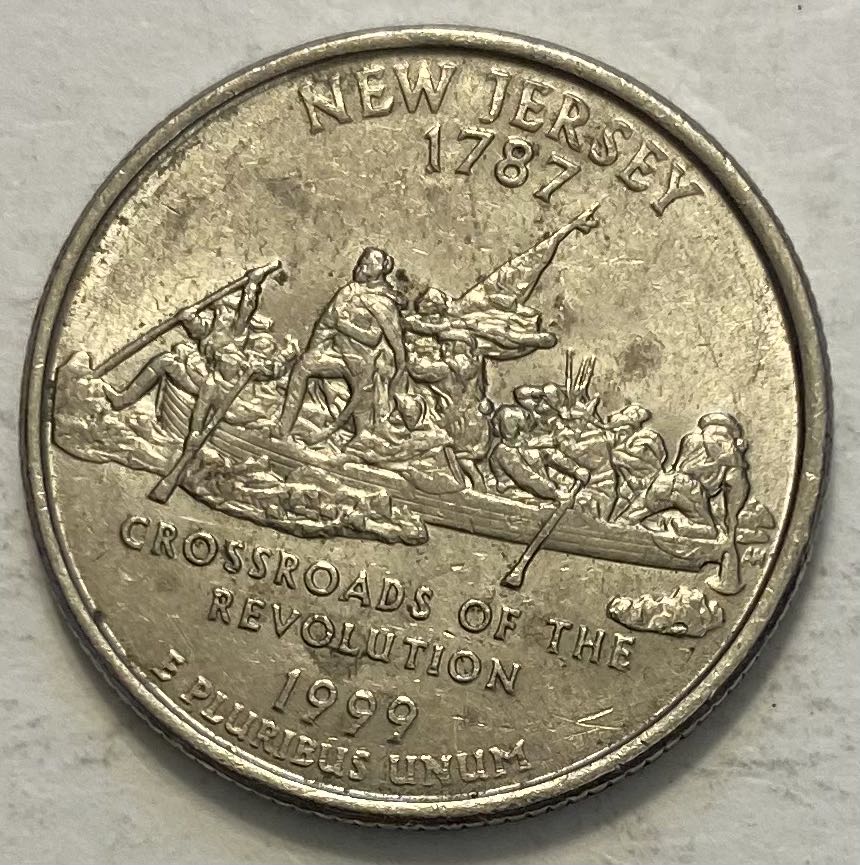 Quarter State- New Jersey  coin collectible - Main Image 2