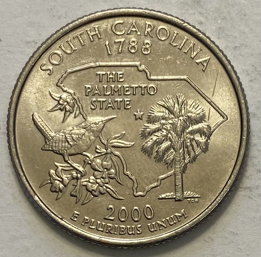 Quarter State- South Carolina  coin collectible - Main Image 2