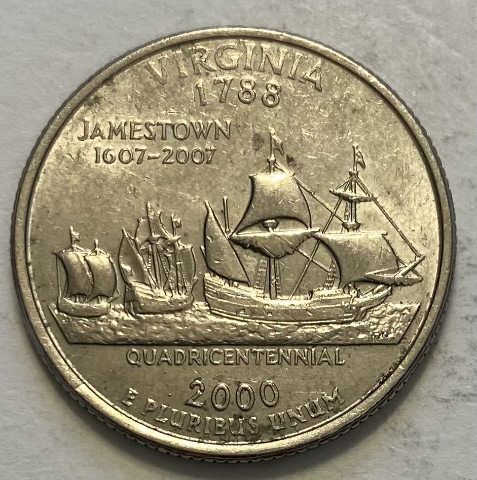 Quarter State- Virginia  coin collectible - Main Image 2