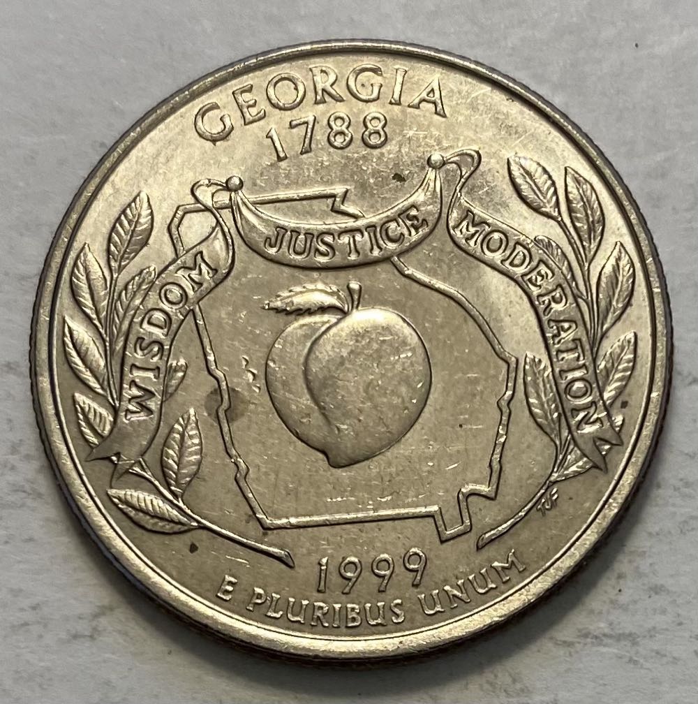 Quarter State- Georgia  coin collectible - Main Image 2