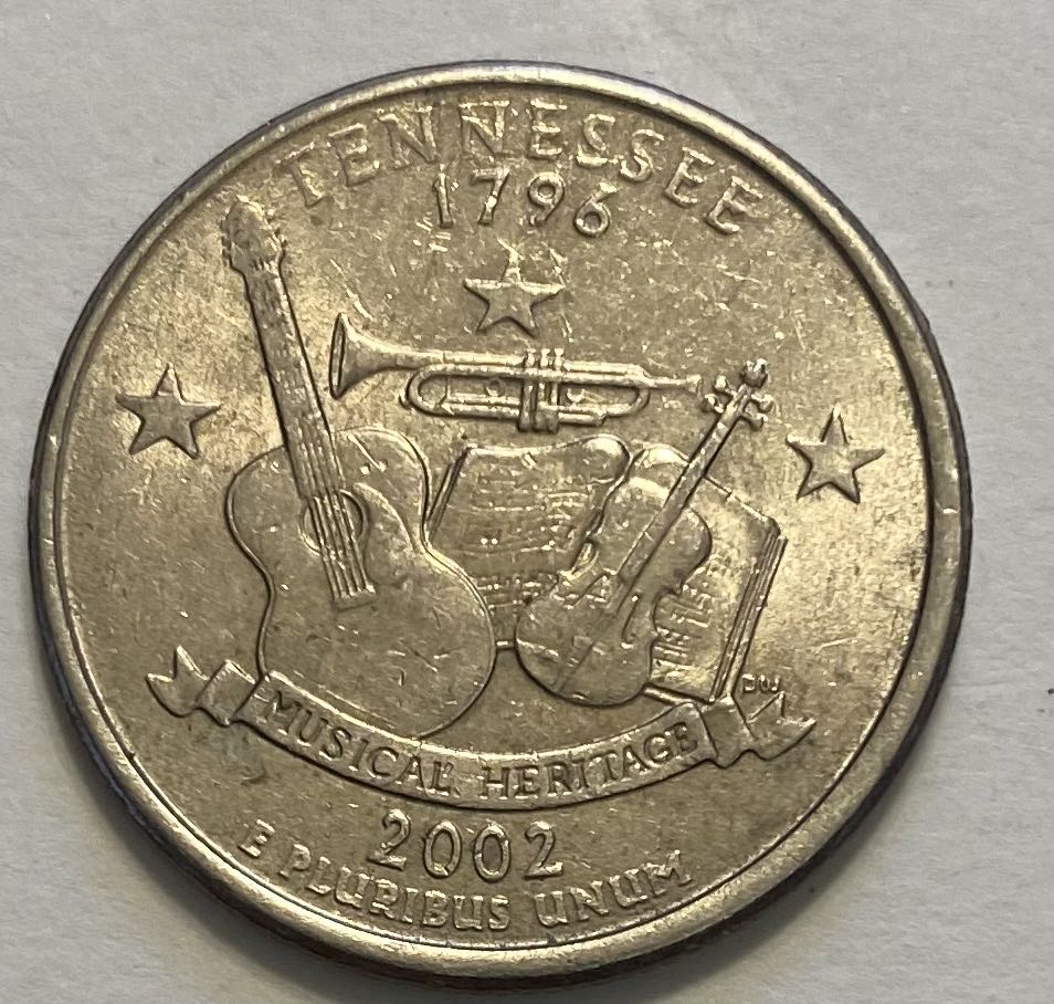 Tennessee State Quarter - P  coin collectible - Main Image 2