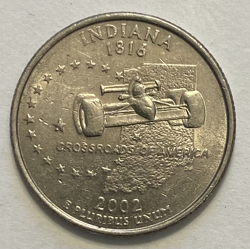 Quarter State- Indiana  coin collectible - Main Image 2