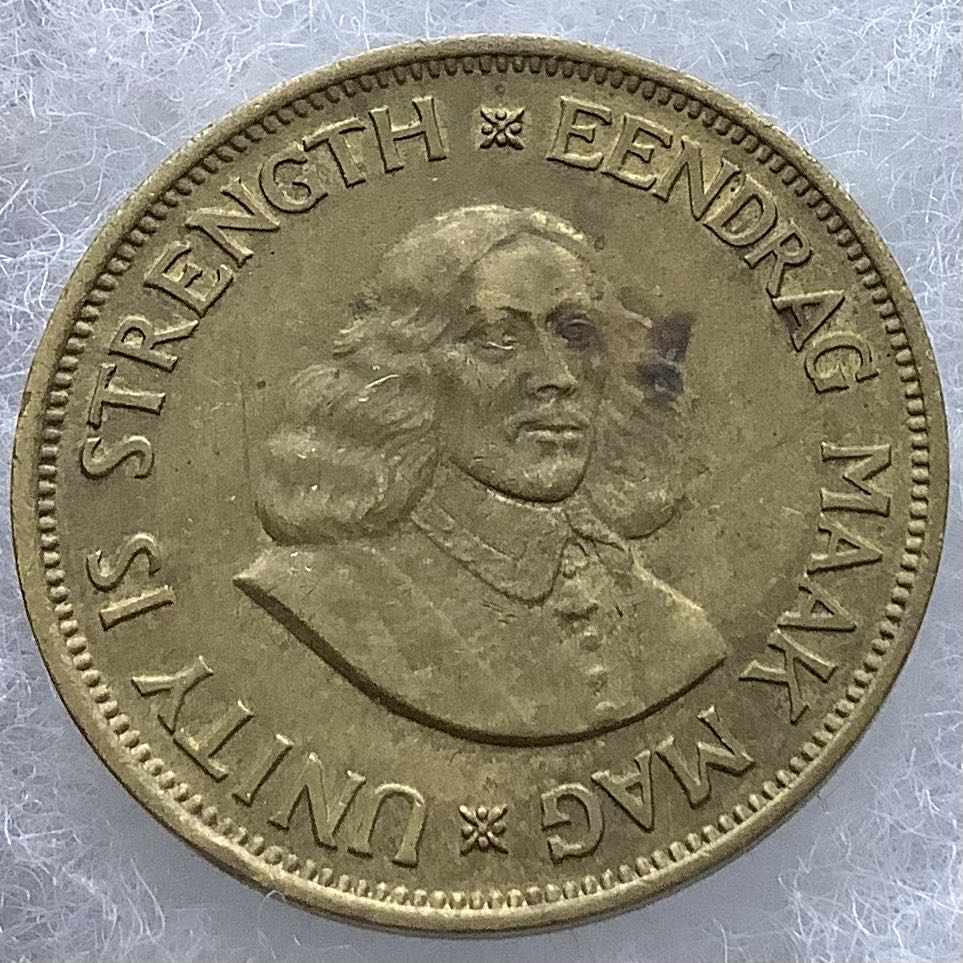 South Africa 1 Cent 1964  coin collectible - Main Image 2