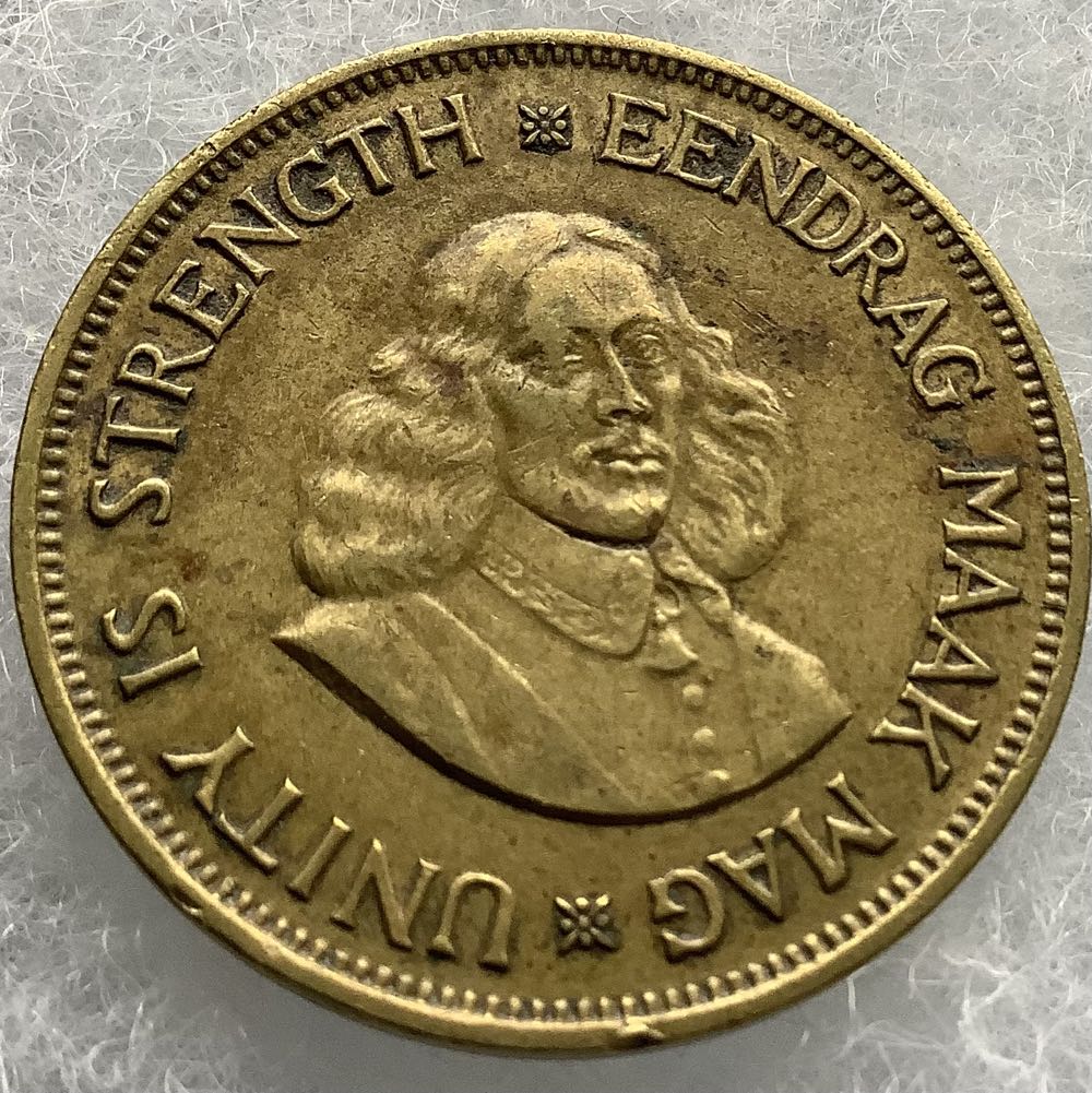 South Africa 1 Cent 1961  coin collectible - Main Image 2