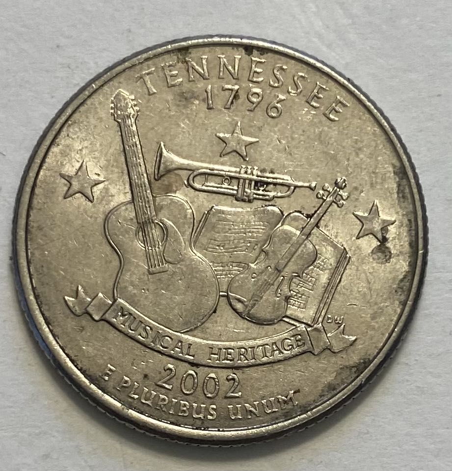 Quarter State Tennessee  coin collectible - Main Image 2