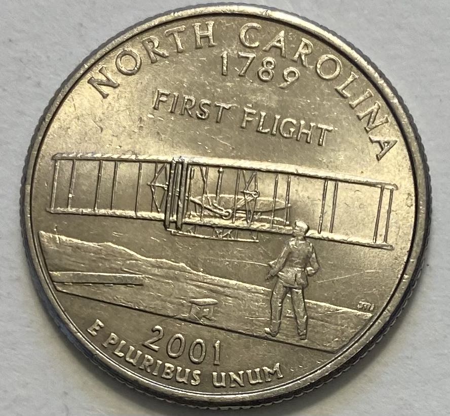 Quarter State- North Carolina  coin collectible - Main Image 2