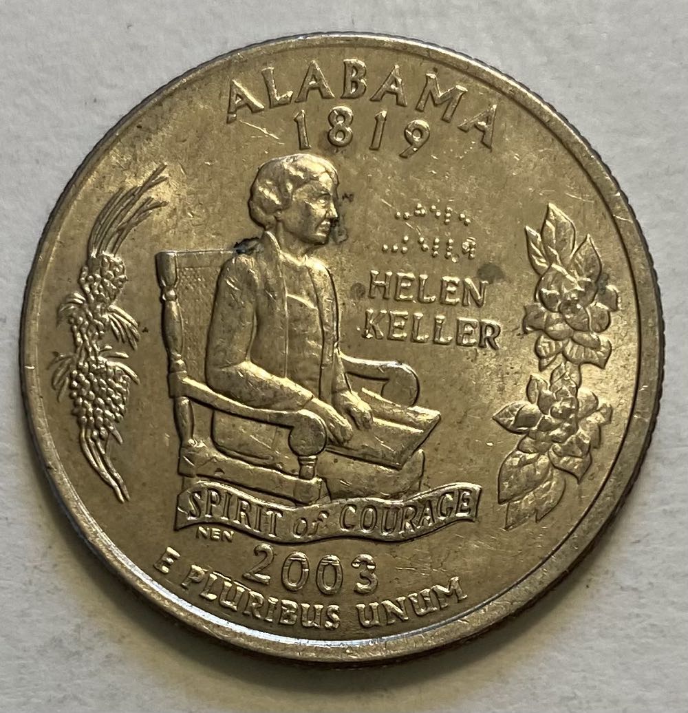 Quarter State- Alabama  coin collectible - Main Image 2