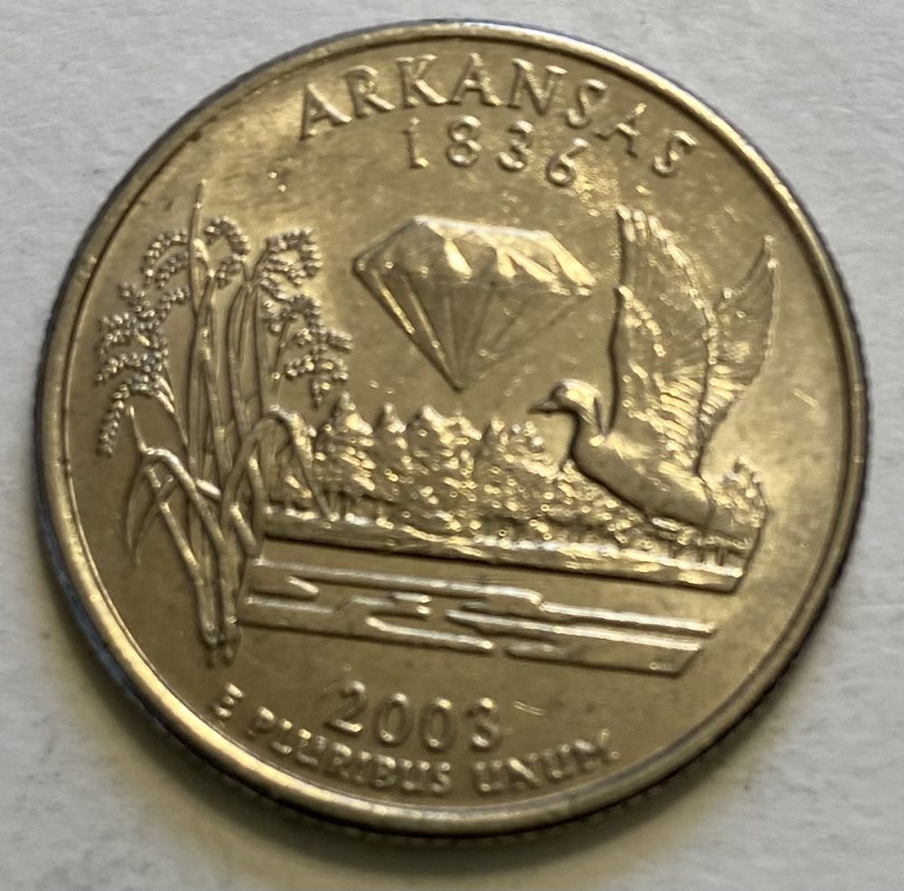 Quarter State- Arkansas  coin collectible - Main Image 2