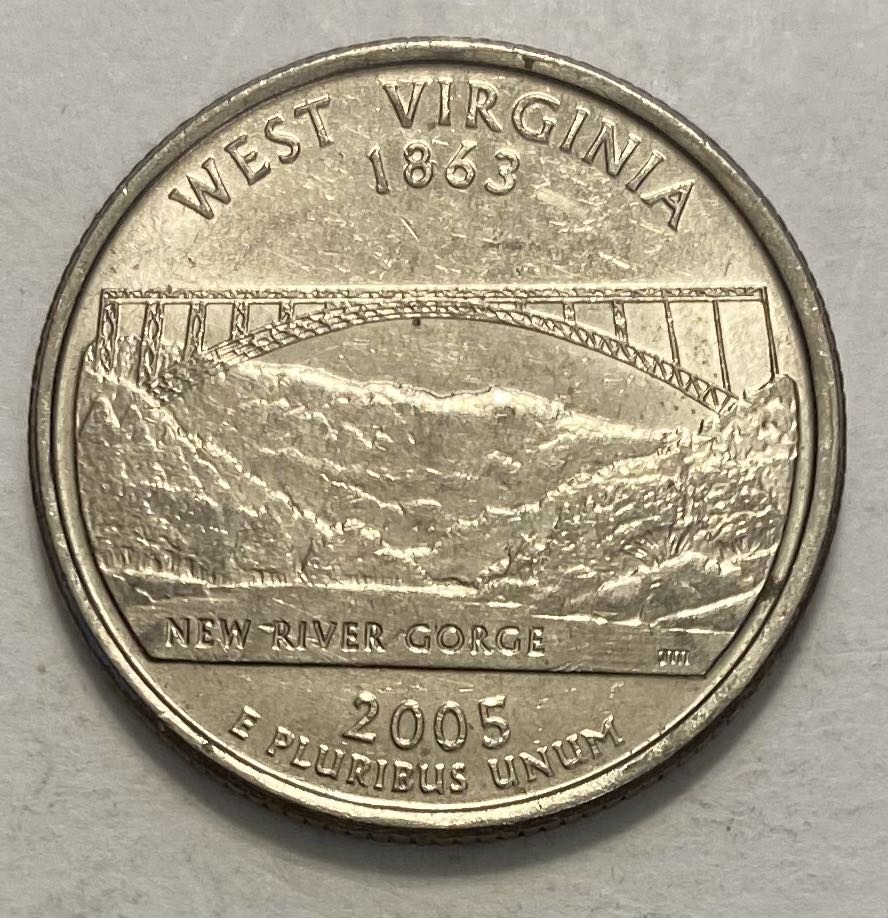 Quarter State- West Virginia  coin collectible - Main Image 2