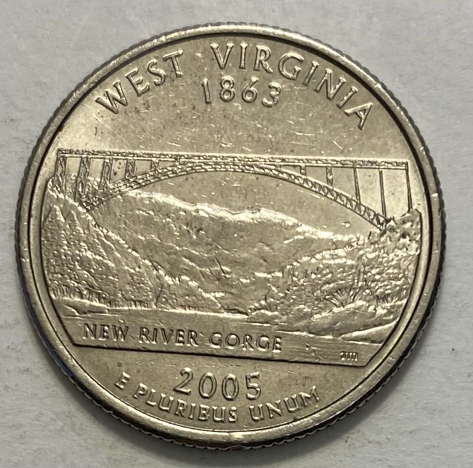 Quarter State- West Virginia  coin collectible - Main Image 2