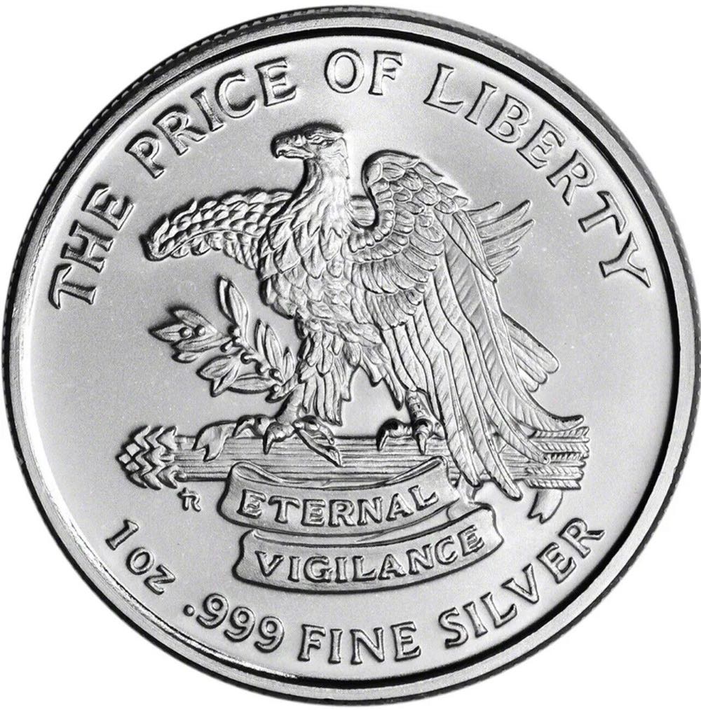 2023 Don’t Tread On Me Silver Round  coin collectible - Main Image 2