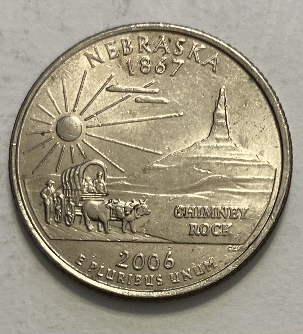 Quarter State- Nebraska  coin collectible - Main Image 2