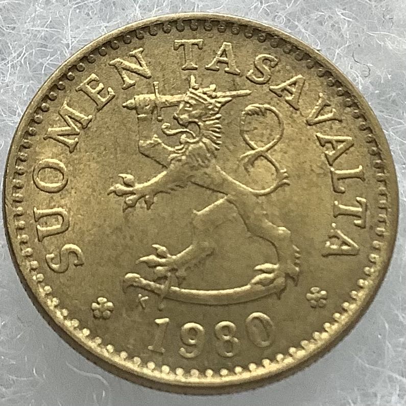 Finland 10 Pennia 1980  coin collectible - Main Image 2