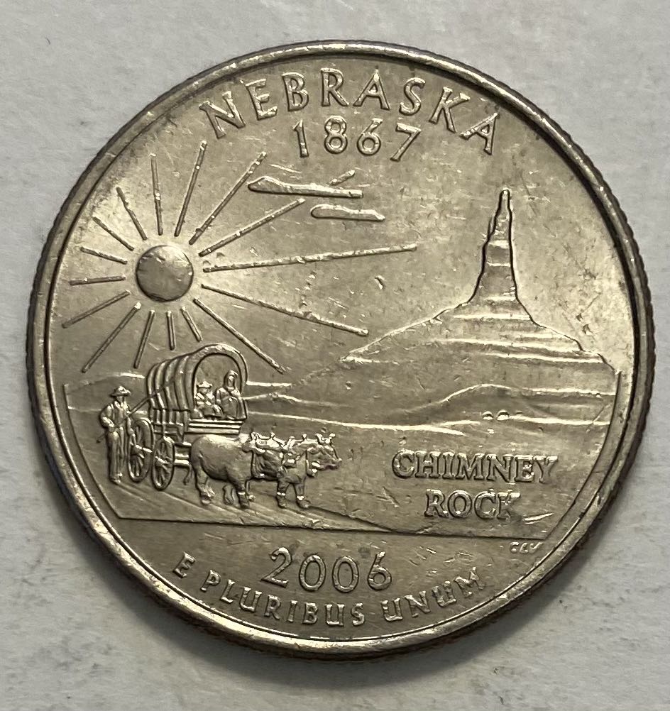 Quarter State- Nebraska  coin collectible - Main Image 2