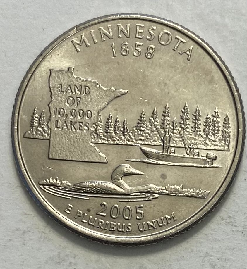 Quarter State- Minnesota  coin collectible - Main Image 2