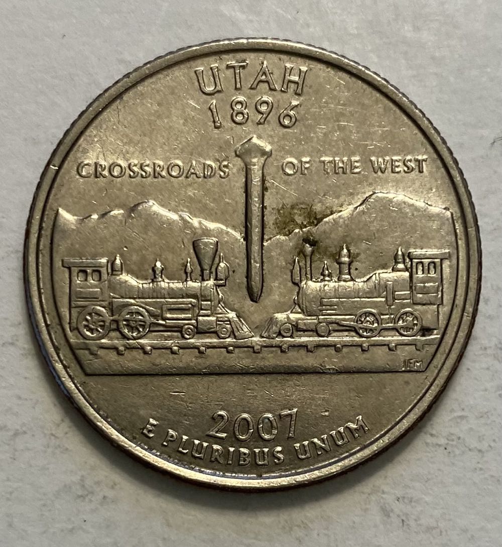 Quarter State- Utah  coin collectible - Main Image 2