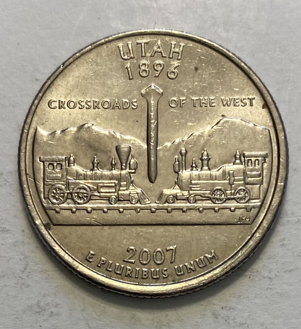 Utah 2007 (P)  coin collectible - Main Image 2