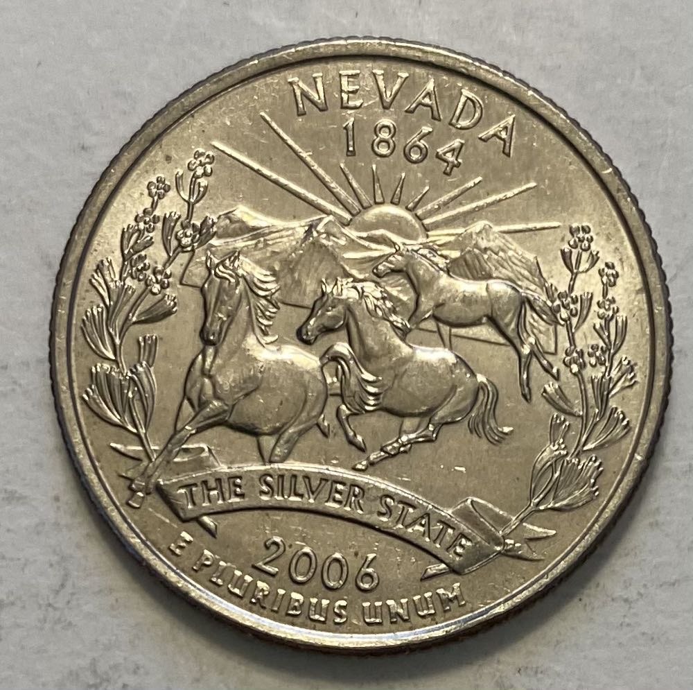 Quarter State- Nevada  coin collectible - Main Image 2