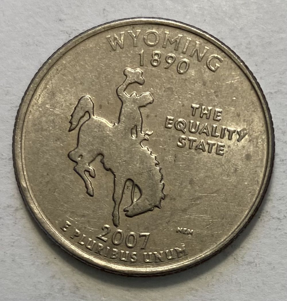 Quarter State- Wyoming  coin collectible - Main Image 2