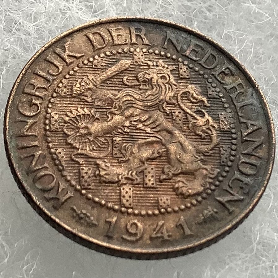 Netherlands 1 Cent 1941  coin collectible - Main Image 2