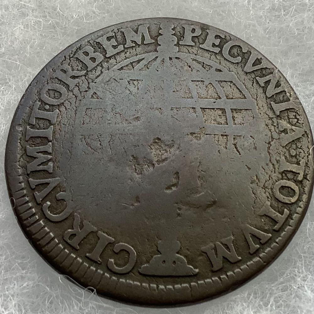 Brazil 20 Reis 1729  coin collectible - Main Image 2