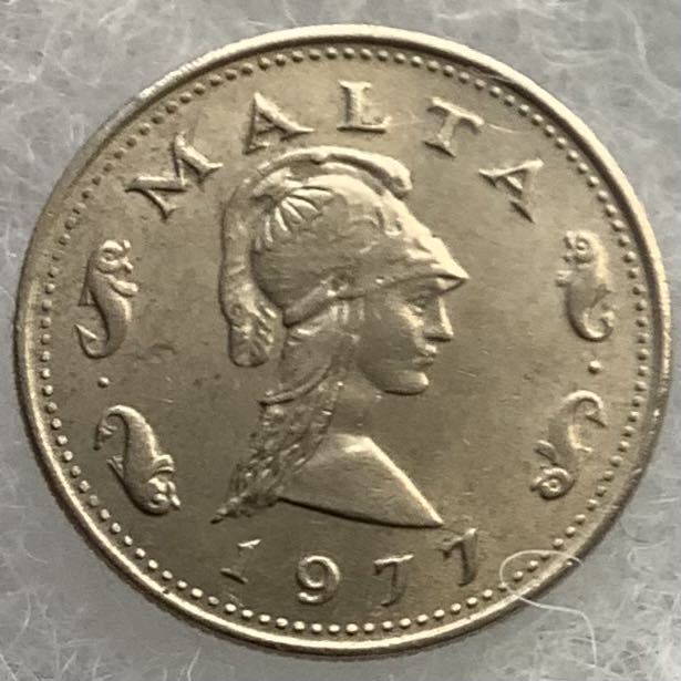 Malta 2 Cents 1977  coin collectible - Main Image 2