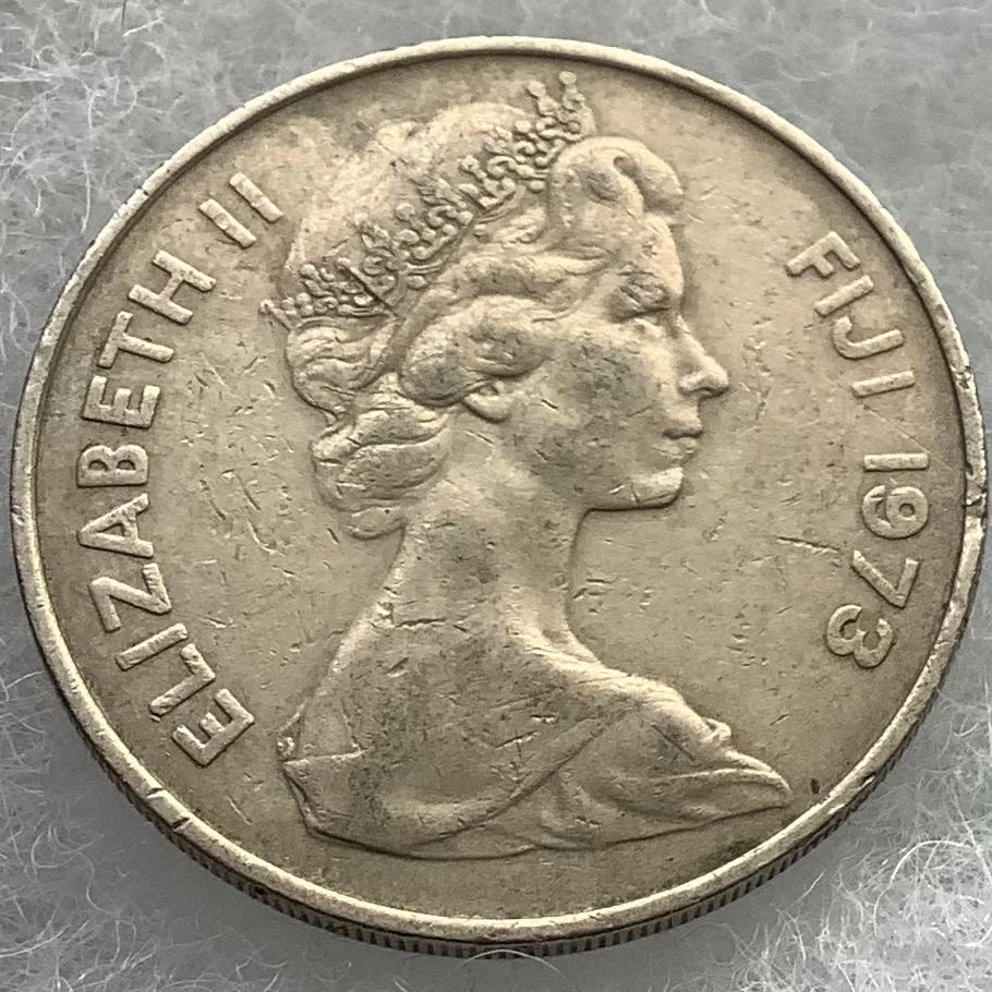 Fiji 20 Cents 1973  coin collectible - Main Image 2