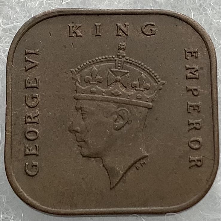 Malaya 1 Cent 1945  coin collectible - Main Image 2