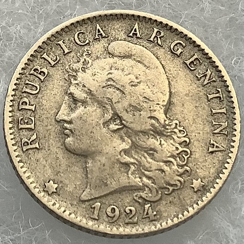 Argentina 20 Centavos 1924  coin collectible - Main Image 2
