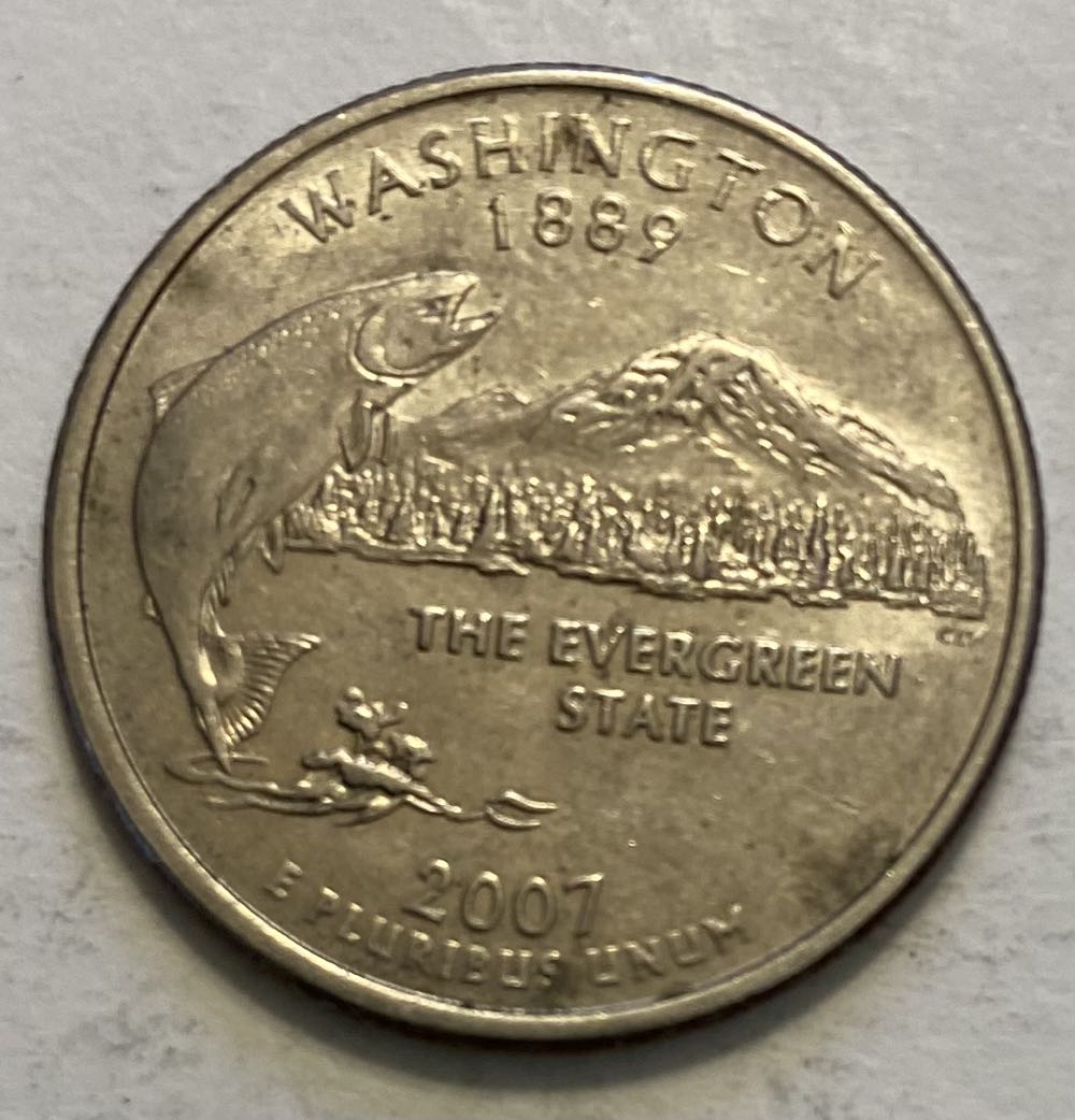 Quarter State- Washington  coin collectible - Main Image 2