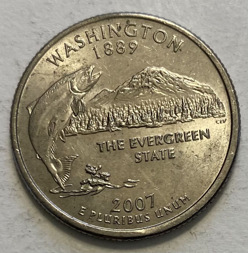 Quarter State- Washington  coin collectible - Main Image 2