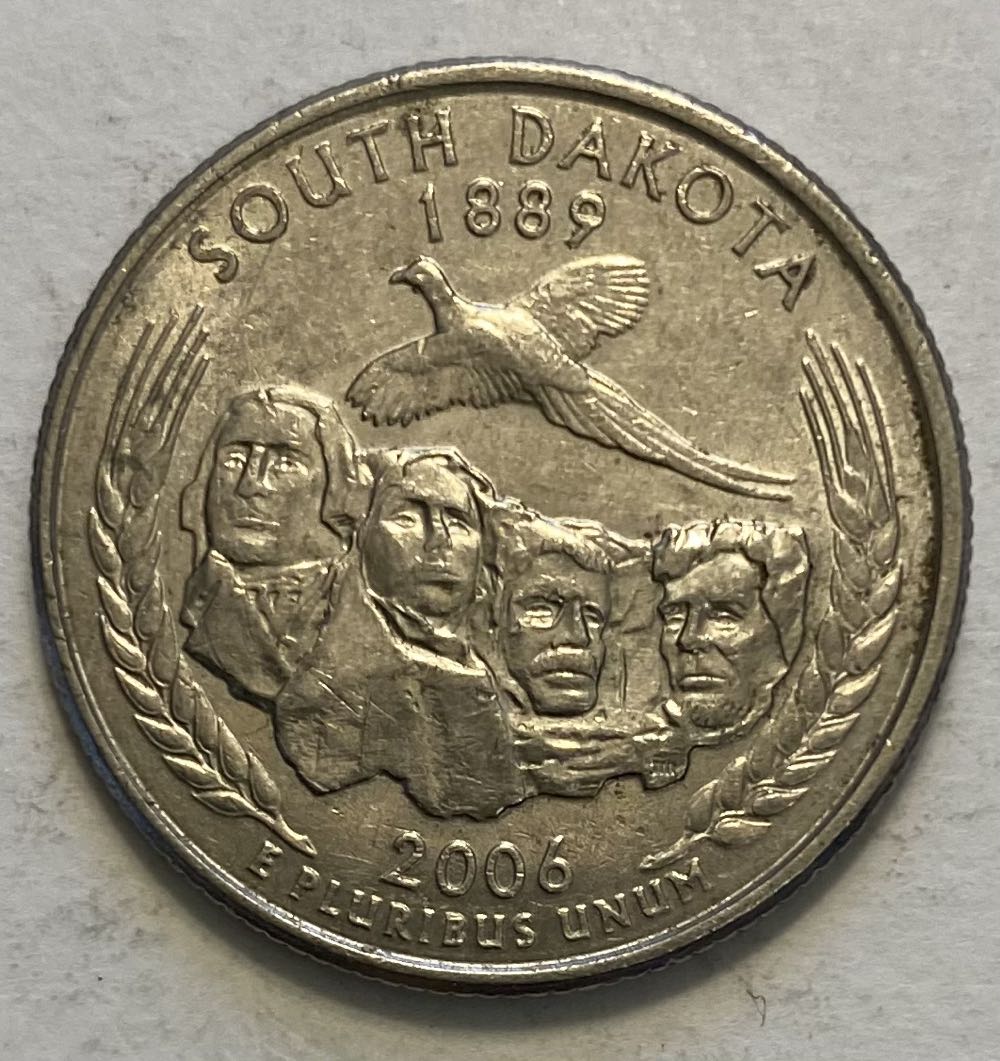 Quarter State- South Dakota  coin collectible - Main Image 2