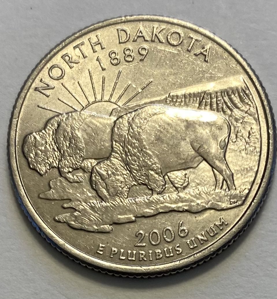 Quarter State- North Dakota  coin collectible - Main Image 2