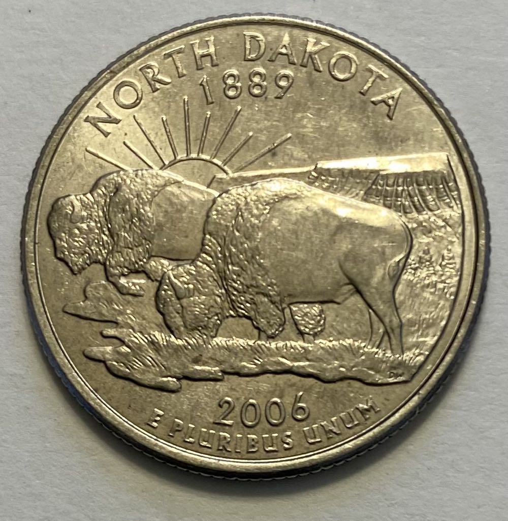 Quarter State- North Dakota  coin collectible - Main Image 2