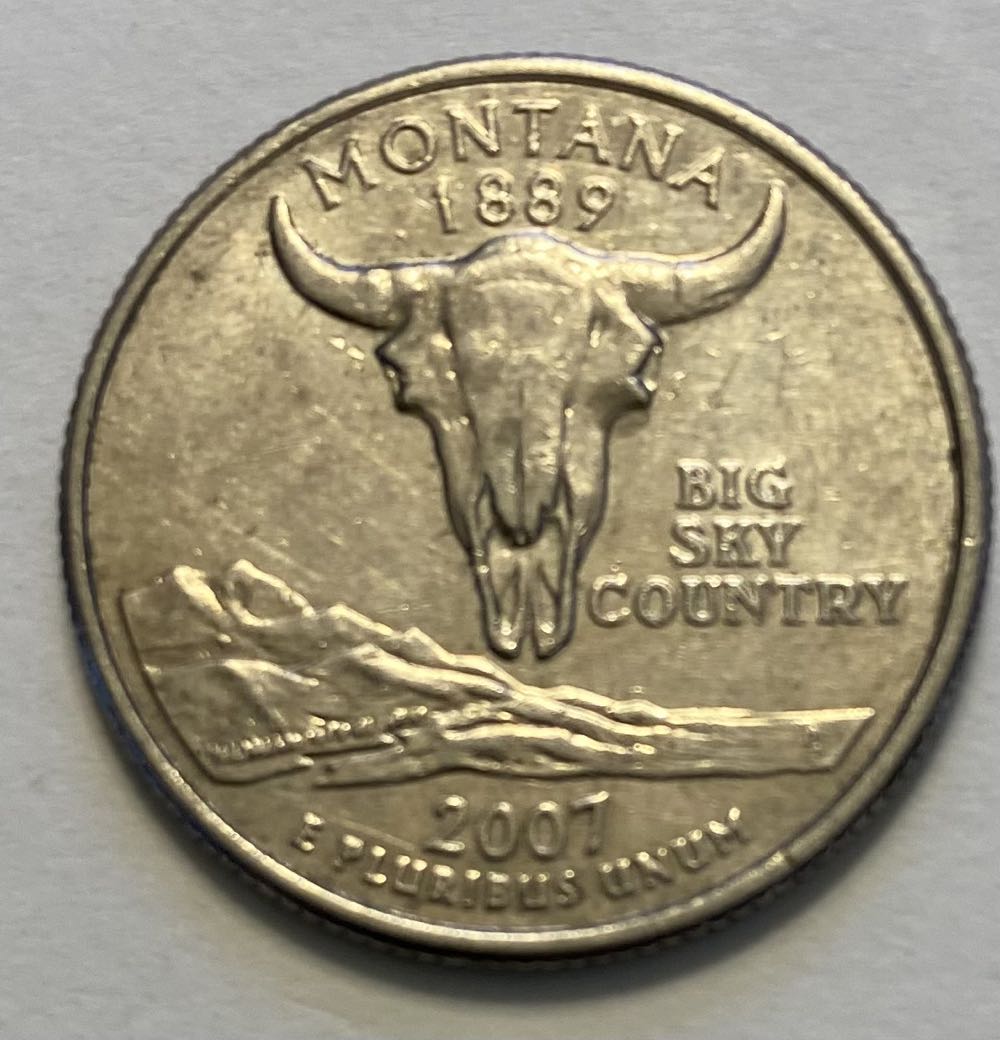 Quarter State- Montana  coin collectible - Main Image 2