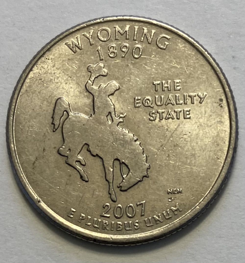 Quarter State- Wyoming  coin collectible - Main Image 2