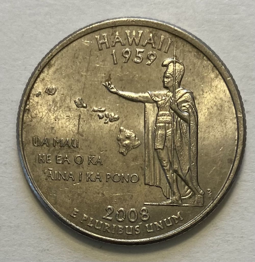 Quarter State- Hawaii  coin collectible - Main Image 2