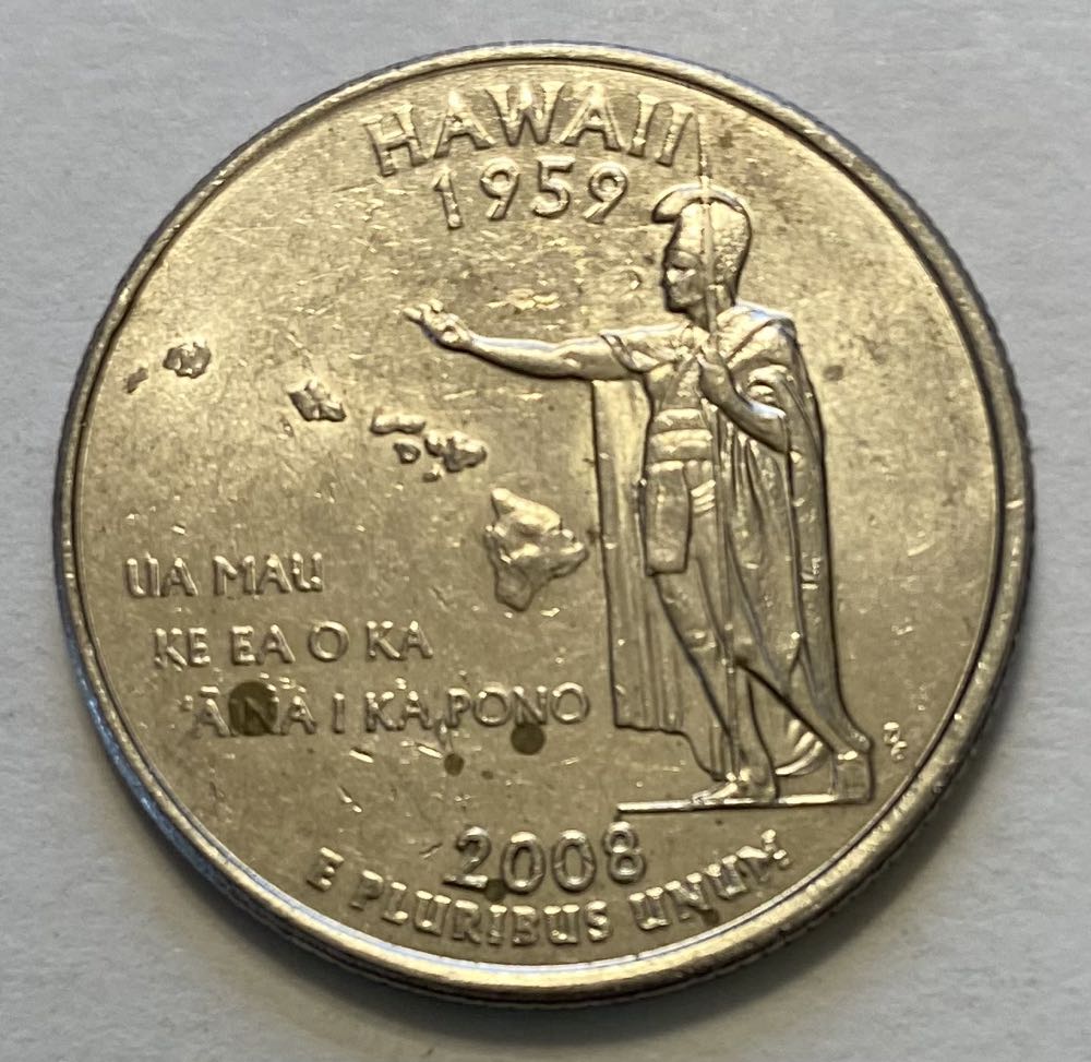 Quarter State- Hawaii  coin collectible - Main Image 2
