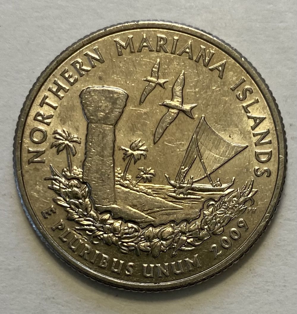 Territorial Quarter Northern Mariana Islands 2009-S  coin collectible - Main Image 2