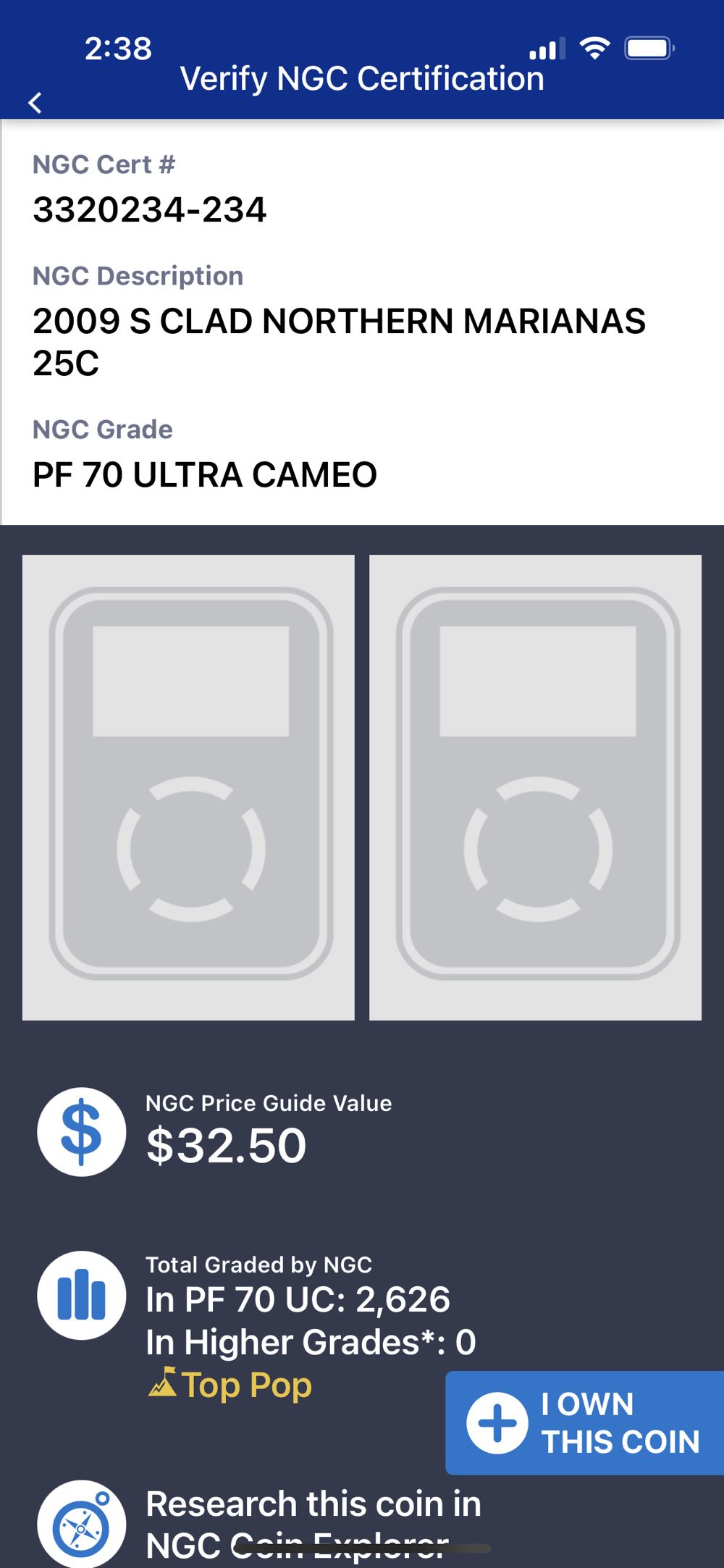 Territorial Quarter Northern Mariana Islands 2009-S  coin collectible - Main Image 3