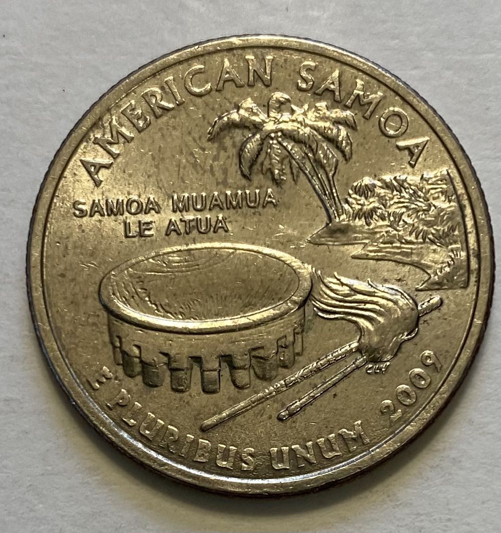 Quarter State- American Samoa  coin collectible - Main Image 2