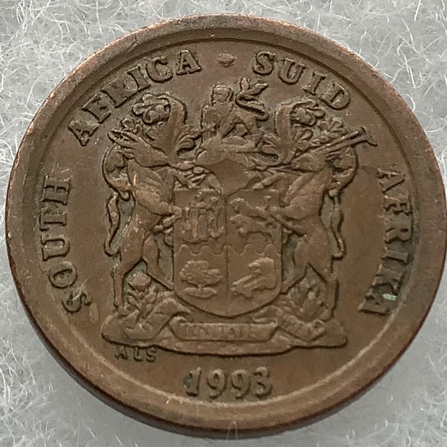 South Africa 5 Cents 1993  coin collectible - Main Image 2