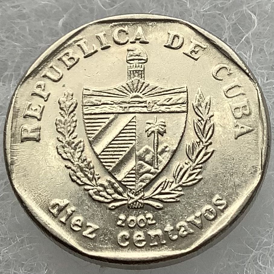 Cuba 10 Centavos 2002  coin collectible - Main Image 2