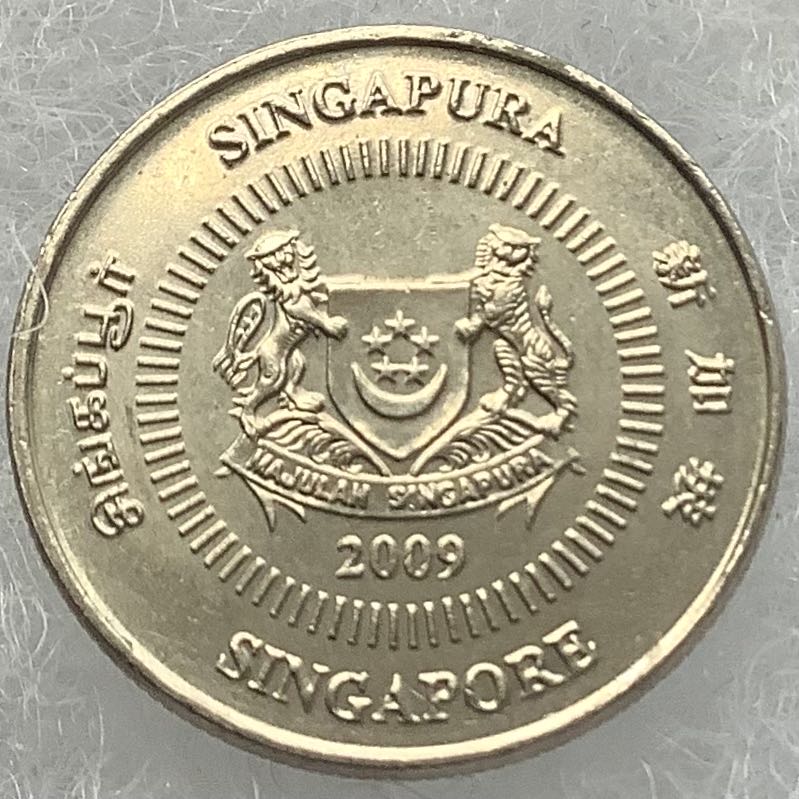 Singapore 10 Cents 2009  coin collectible - Main Image 2