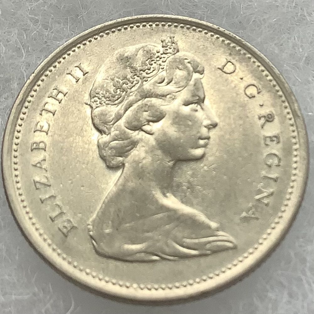 Canada 25 Cents 1968  coin collectible - Main Image 2
