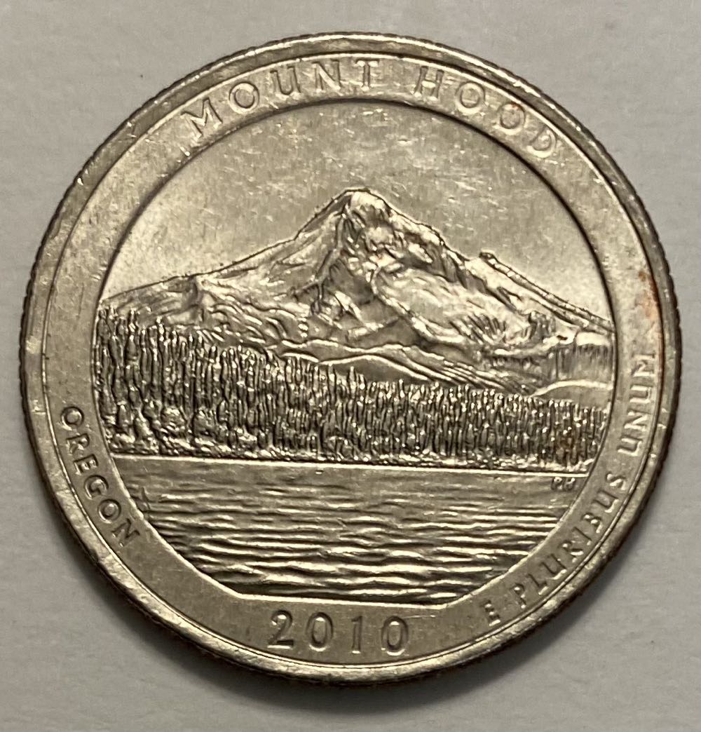 Quarter National Park- Oregon Mount Hood  coin collectible - Main Image 2