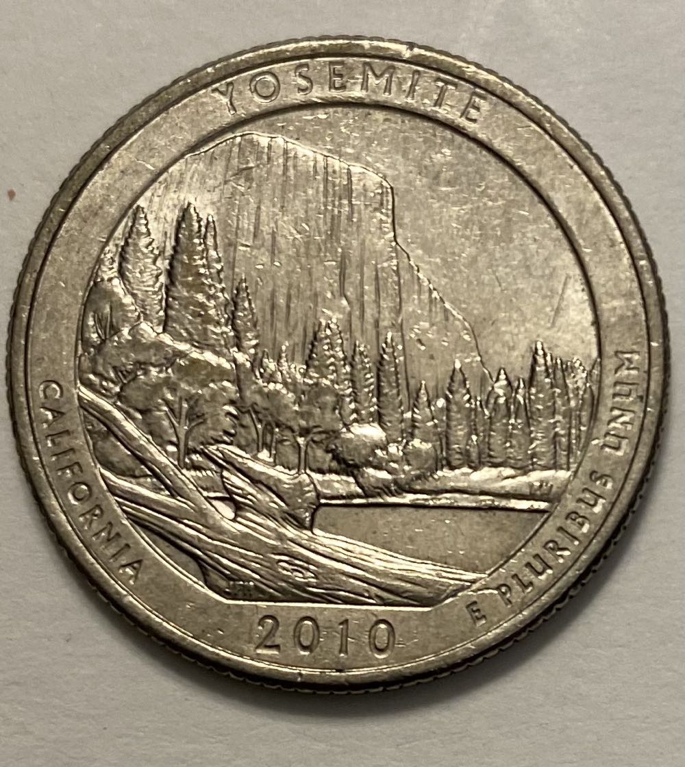 Quarter National Park- California Yosemite  coin collectible - Main Image 2